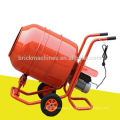 Hot Sale África motor elétrico Motor A Gasolina Diesel Mini Mobile Cimento Mixer with200L, 300L, 350L, 400L, 500L Capacidade de Carregamento